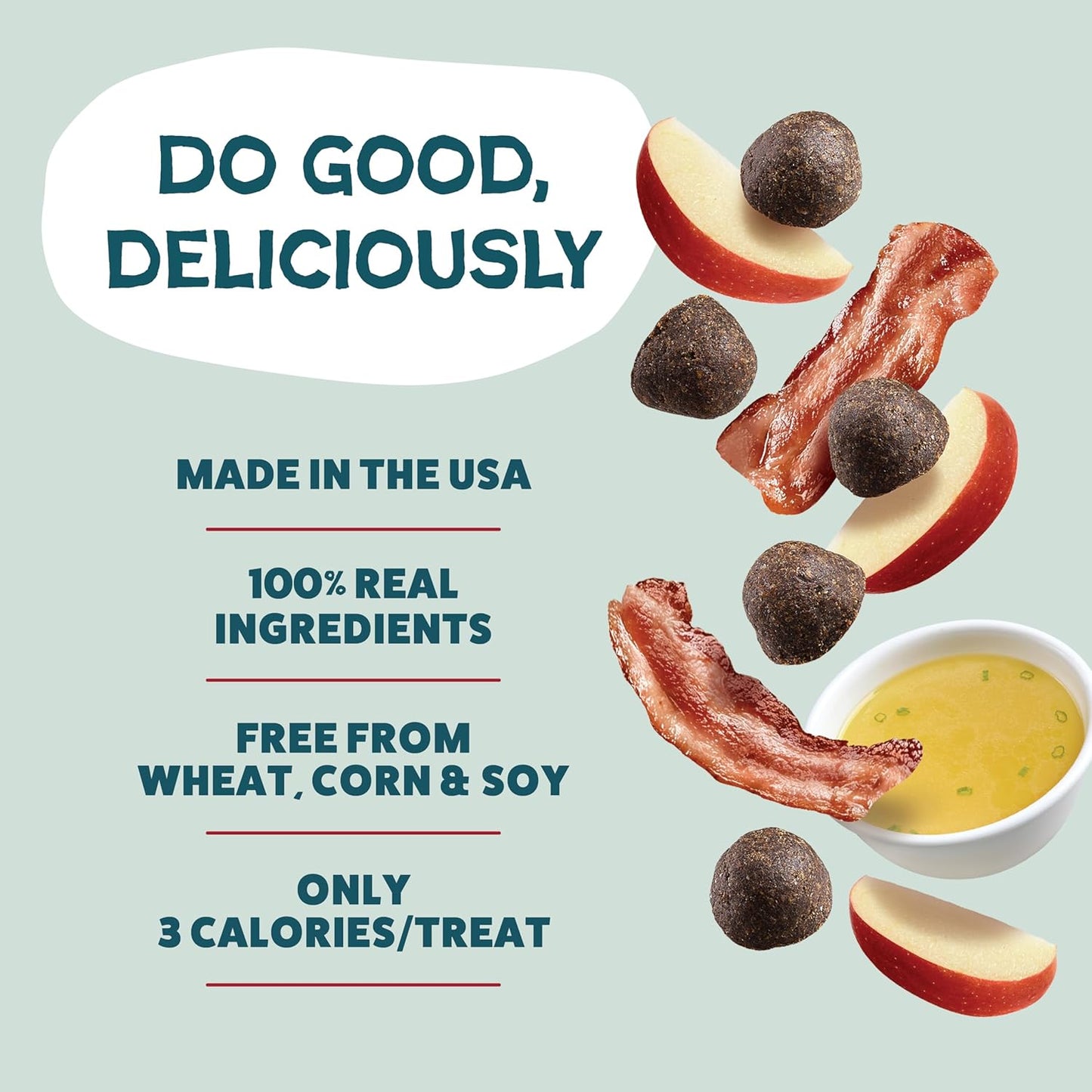 Shameless Pets Bone Broth Dog Training Treats – Soft, Natural Puppy & Dog Treats with Collagen – Healthy, Low-Calorie Training Chews for Small, Medium & Large Dogs - 8 oz (Pack of 1)