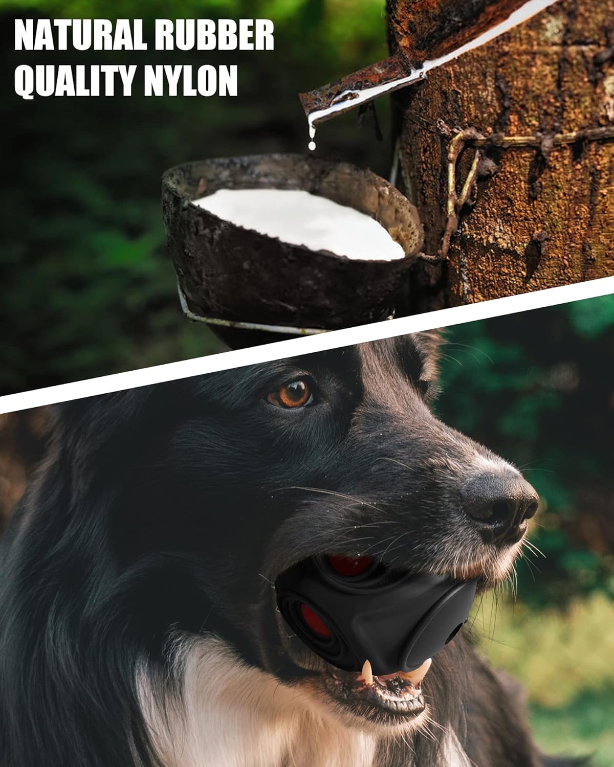 Giggle Ball for Dogs Owl Dog Toys for Aggressive Chewers Gift for Dog Natural Rubber Ball Cute Owl Hoot Medium Large Dog (Demon)