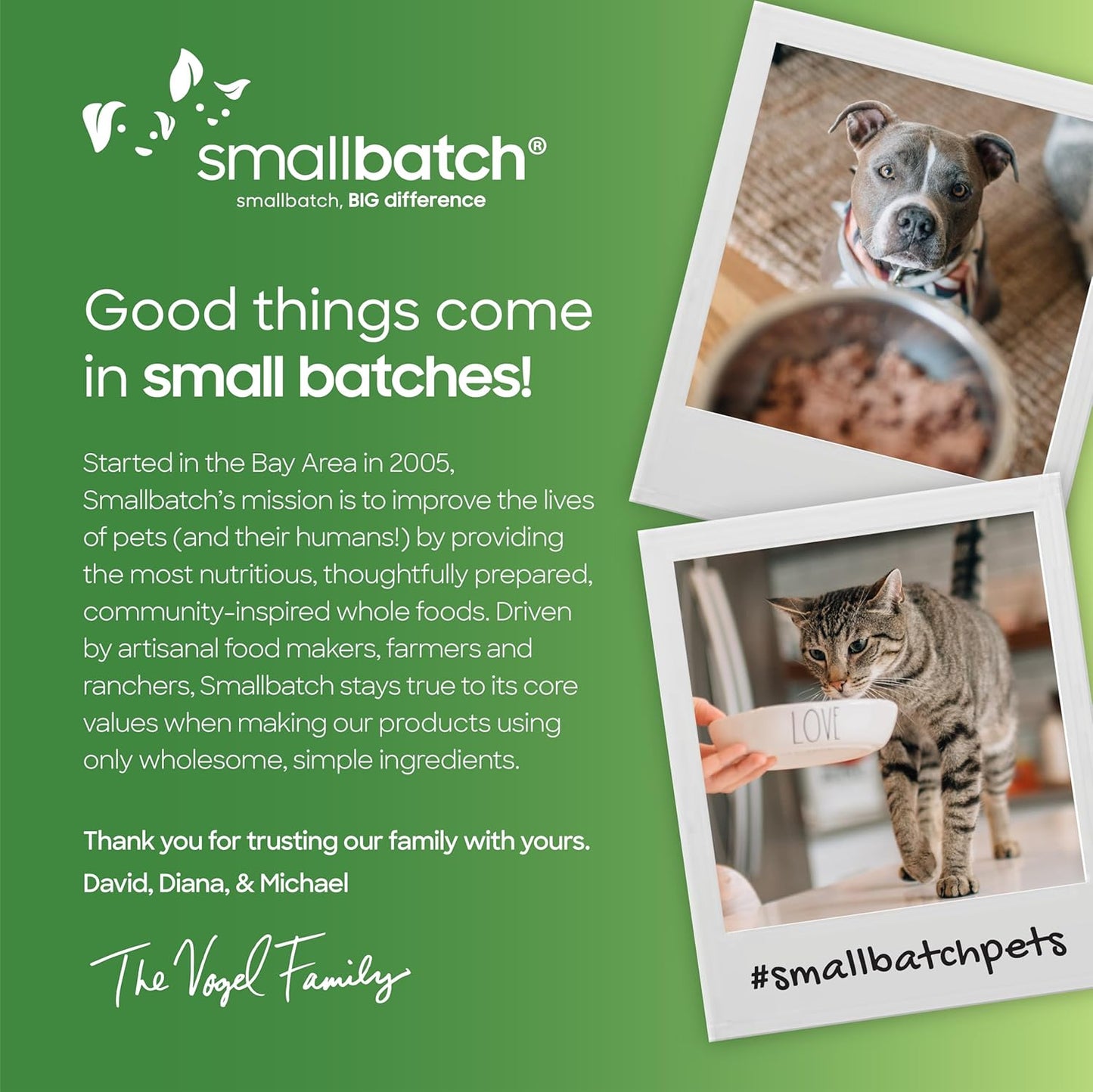 Smallbatch Freeze Dried Dog Treats, Superfood Food Topper Beef Bites for Dogs & Cats, Probiotics, Organic Ingredients, High Protein, Grain Free Healthy Treat Food Topper, Made in The USA, 18 oz Bag