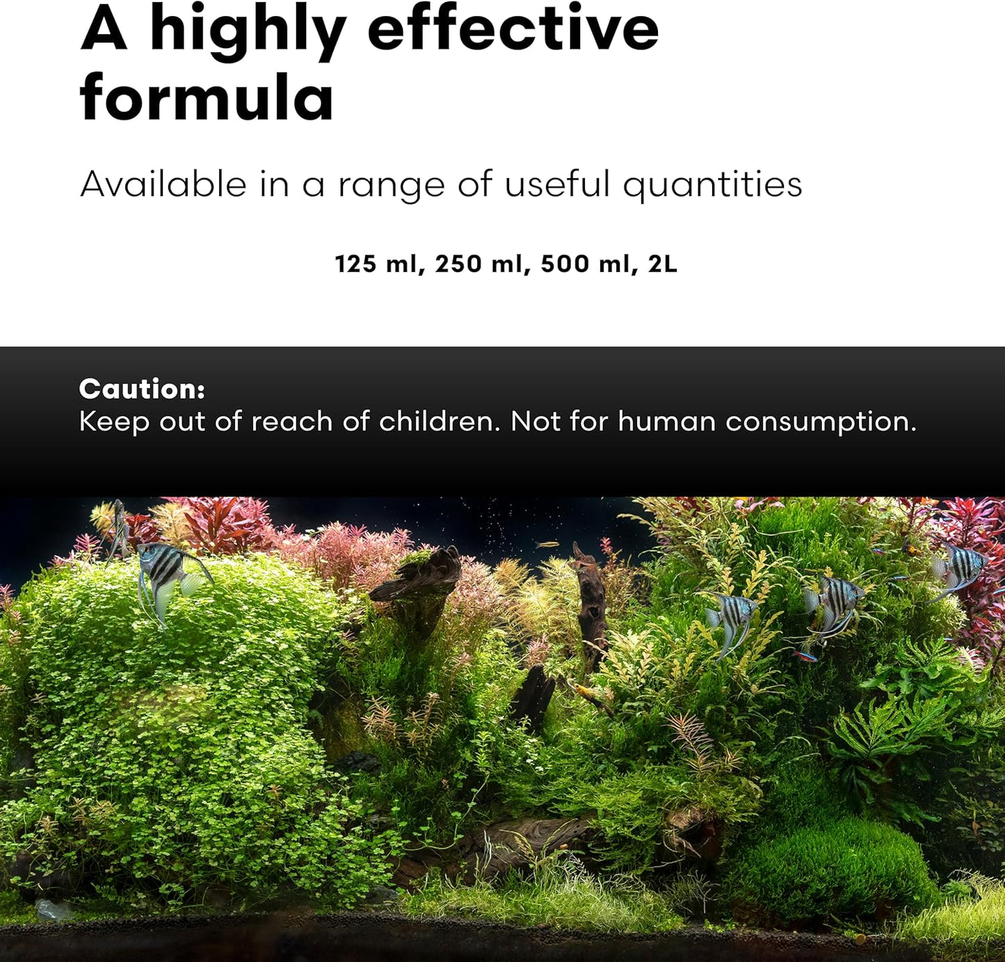 Brightwell Aquatics Caridina GH+ Mineral Supplement Restores Calcium Magnesium Potassium Sodium in Soft RO/DI Water for Shrimp Breeding and Plant Health, 500 ml