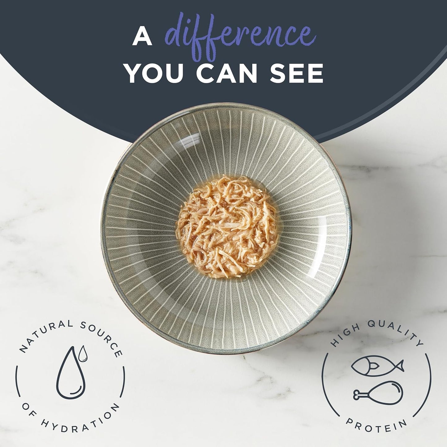 Reveal Natural Wet Cat Food, 12 Count, Grain Free, Limited Ingredient Canned Food for Cats, Fish and Chicken Variety in Gravy, 2.47 oz Cans