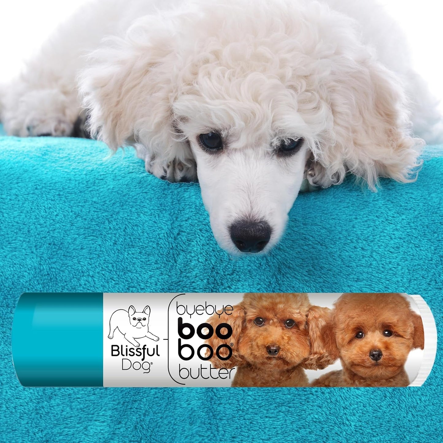 The Blissful Dog .15 oz Tube Poodle Booboo Butter