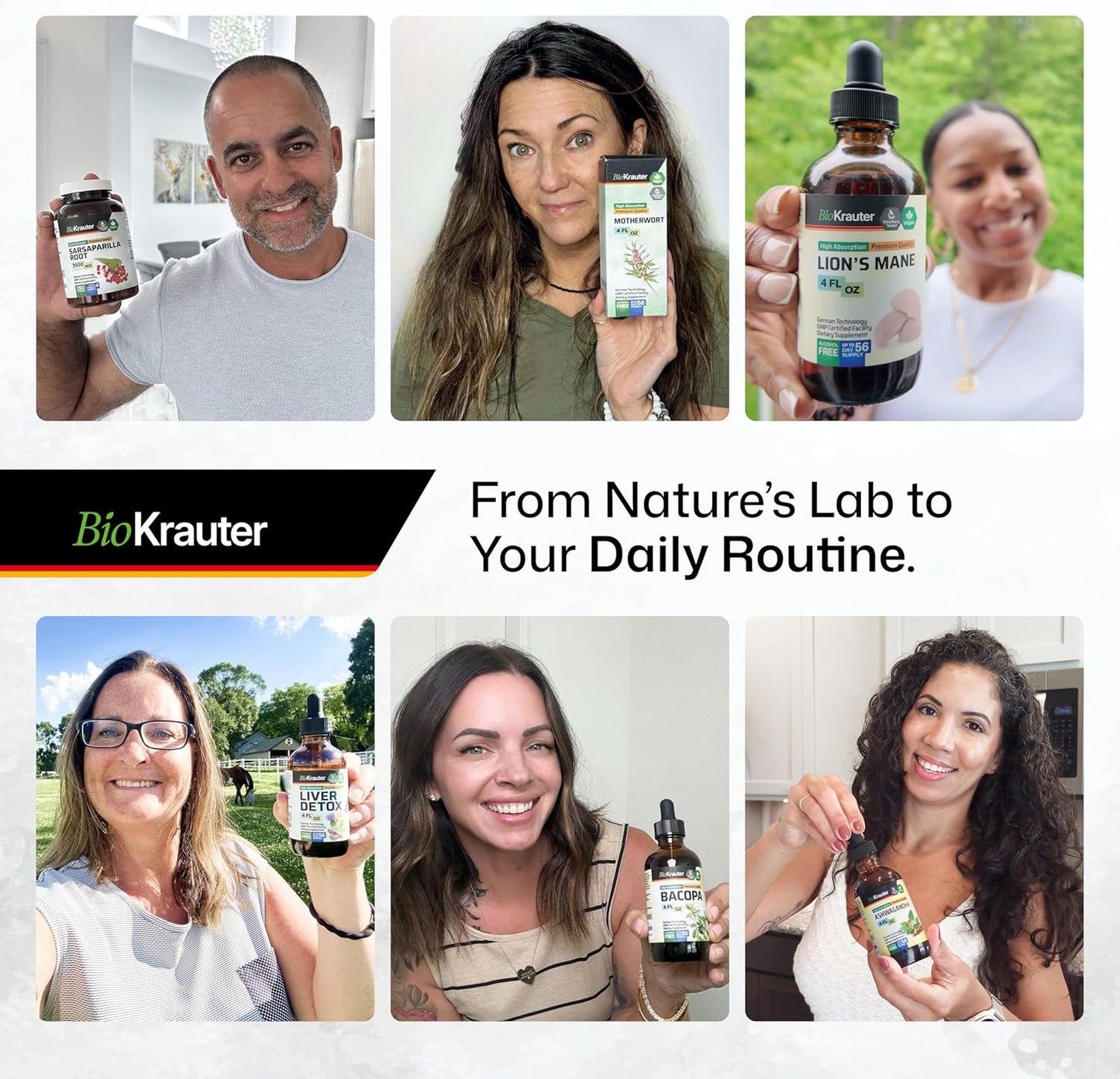 BIO KRAUTER Cats Claw Tincture - Liquid Cats Claw Herb for Immune Support - Alcohol & Sugar Free - Vegan Drops 4 Fl.Oz.