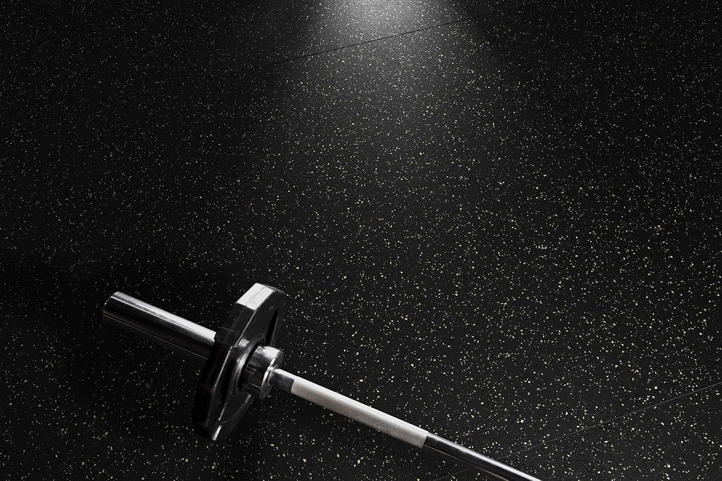 Playsafer Genaflex Rubber Gym Floor Mat, Heavy Duty Commercial Protective Gym Flooring Roll - 8mm Thick (10% Blue, 4' X 10')