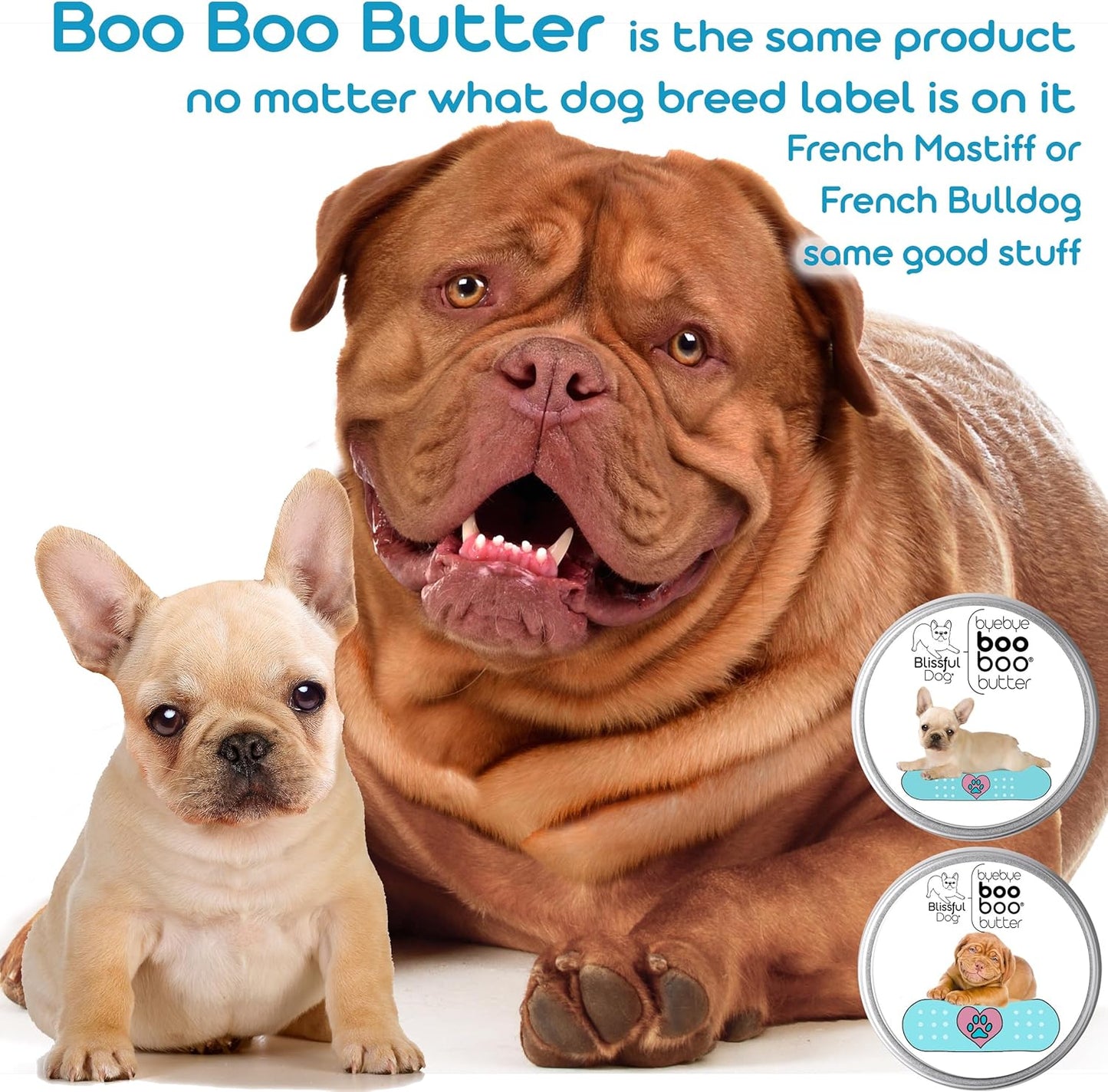 The Blissful Dog .50 oz Tube Dogue De Bordeaux Booboo Butter